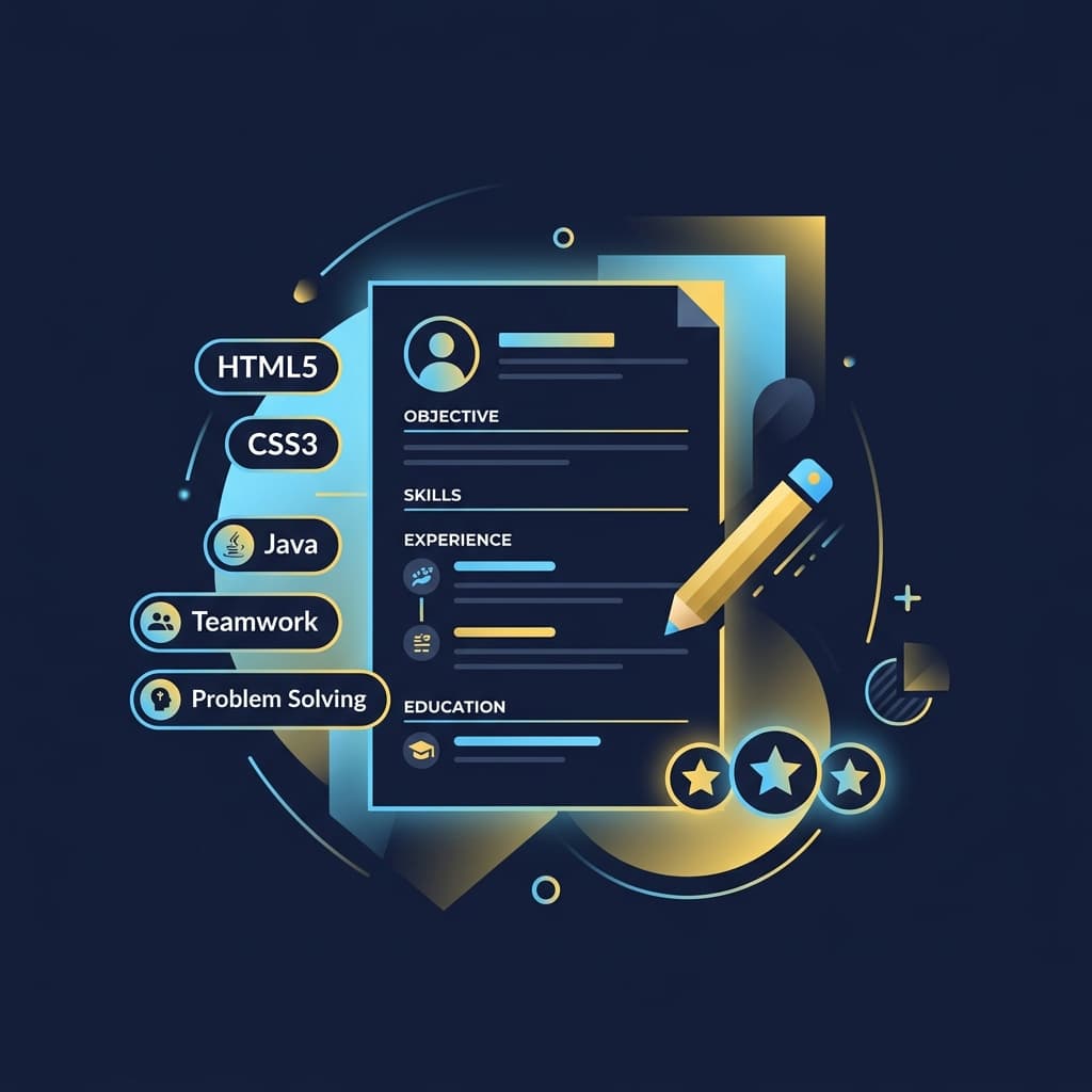 Resume Tips for Freshers Who Have Projects but No Experience